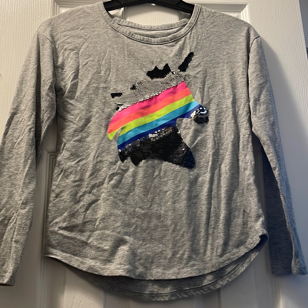 Justice 10 long sleeved top